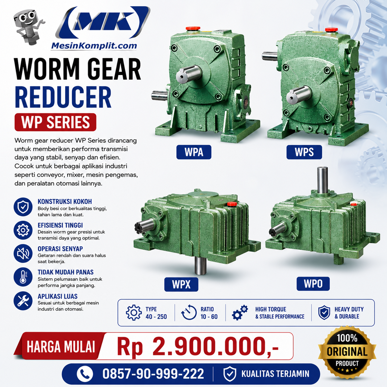 Gearbox WPA WPO WPX ...